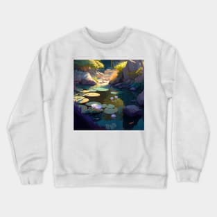 The carp pond Crewneck Sweatshirt